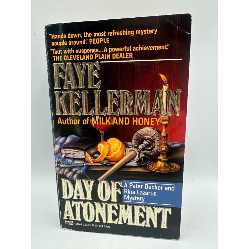 Day Of Atonement Faye Kellerman 1991 Paperback Mystery Pre-Owned